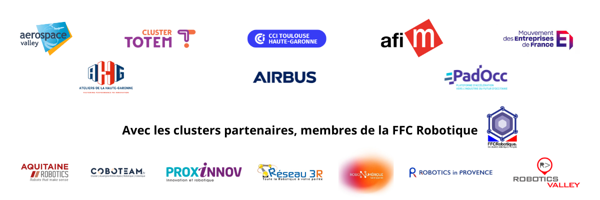 Logo Robotics Place + Base Line - Horizontal - Couleur - Fd transparent